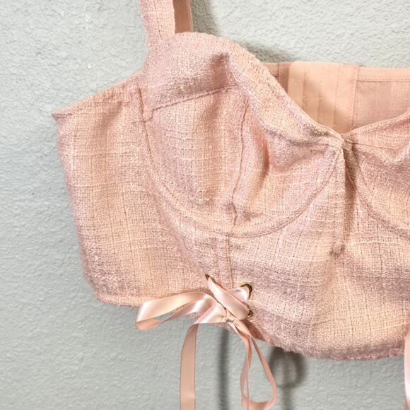 NWT Anthropologie Corset Top L - Picture 4 of 13